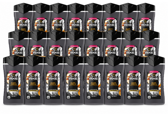 Axe Showergel Black Vanilla 225ml x24