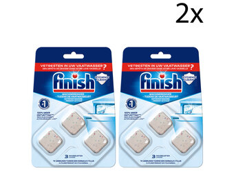 Finish Machinereiniger Tijdens de Wasbeurt - 3 Stuks x2