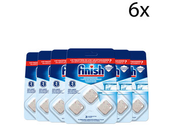 Finish Machinereiniger Tijdens de Wasbeurt - 3 Stuks x6