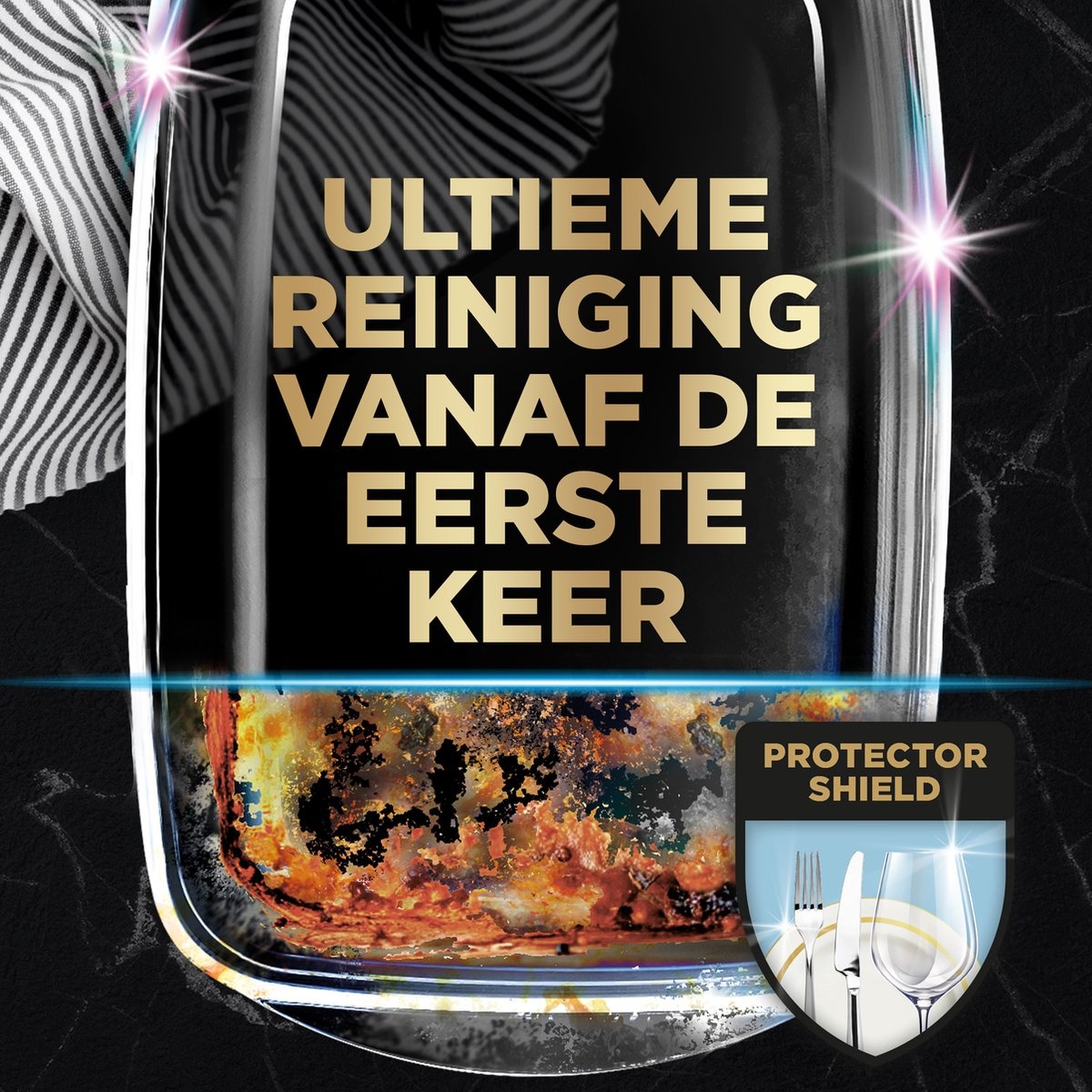 Finish Ultimate Infinity Shine Citroen Vaatwastabletten - 80 Capsules - kwartaalbox x3