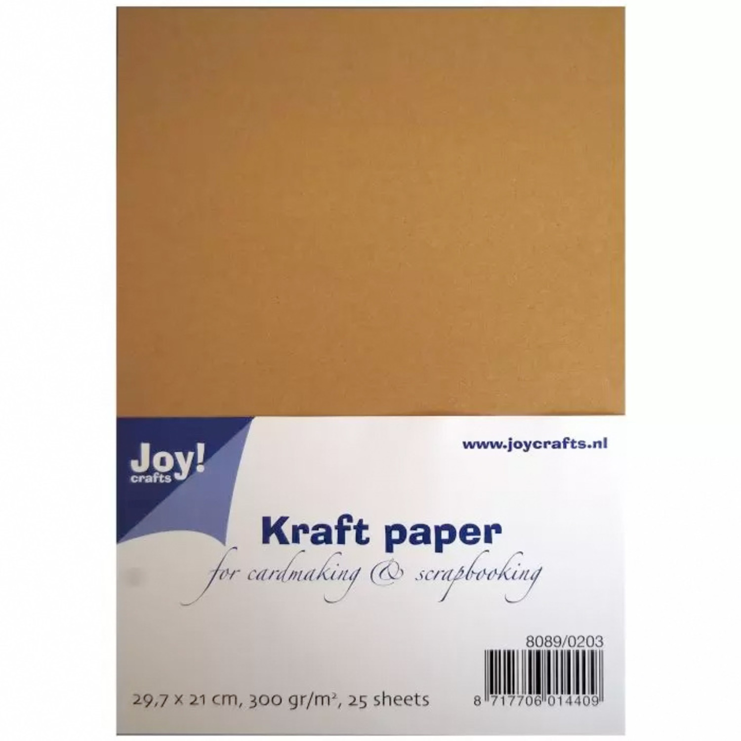 Hoe dan ook totaal synoniemenlijst Joy!Crafts • Kraftpapier A4 25pcs 300 gr. Sherlocks Place Rotterdam -  Sherlocksplace