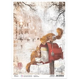 Ciao Bella Rice Paper A4 You've Got Mail | CBRP204