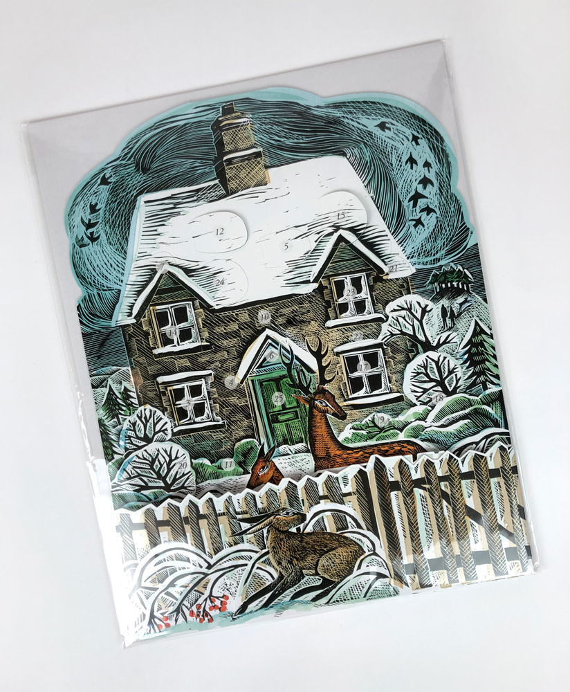 Art Angels Winter Cottage Advent Calendar