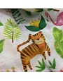 The Fox In The Attic Tropical Muslin Swaddle Blanket