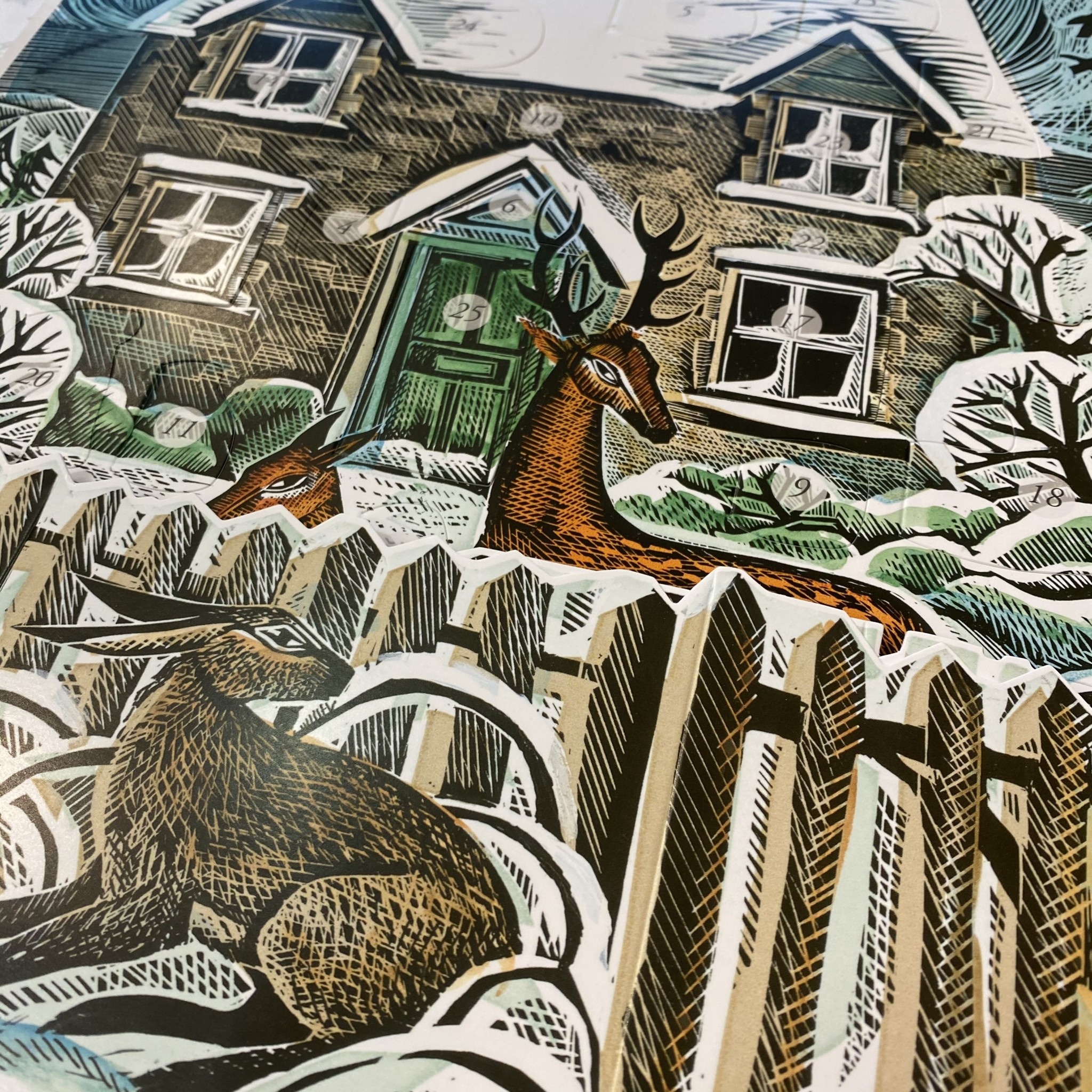 Art Angels Winter Cottage Advent Calendar