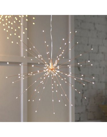 Lightstyle Hanging Starburst Copper 200 LED