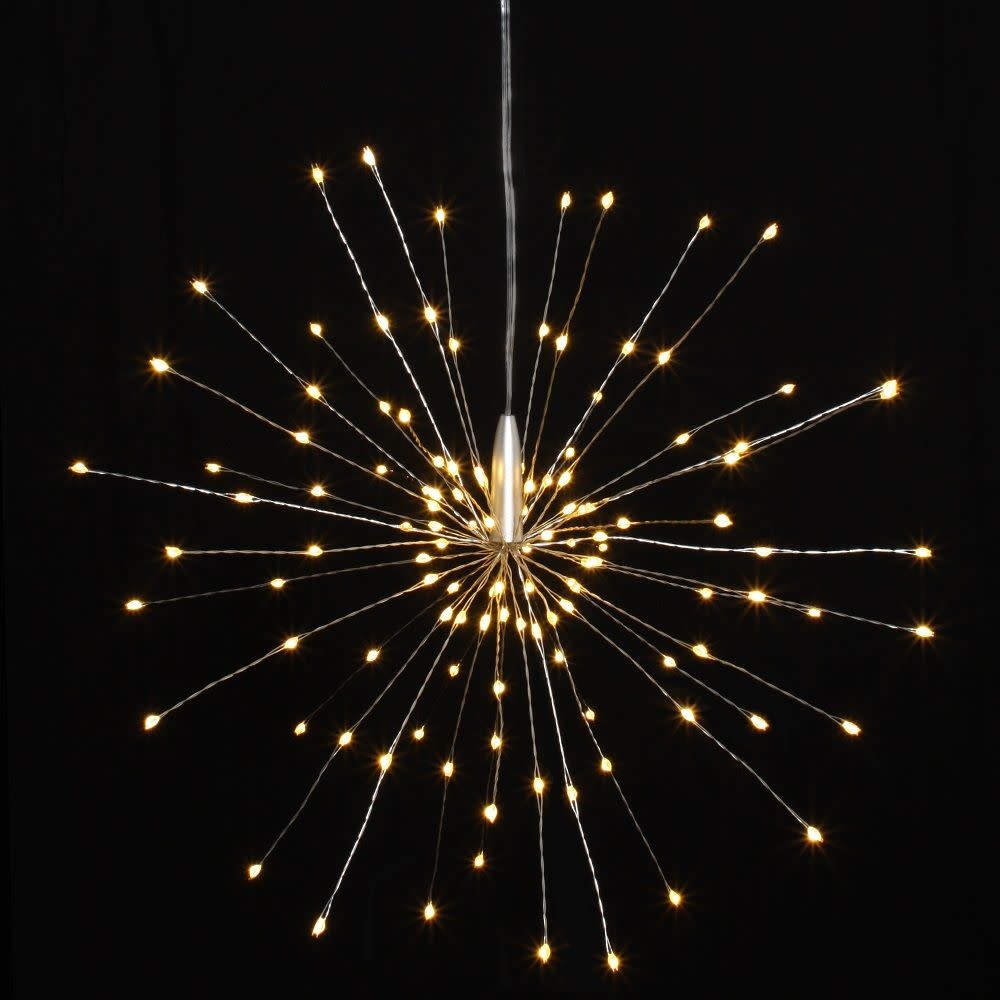 Lightstyle Hanging Starburst Silver 200 LED