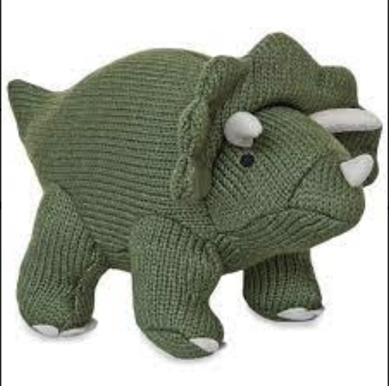 Best Years Knitted Triceratops Medium