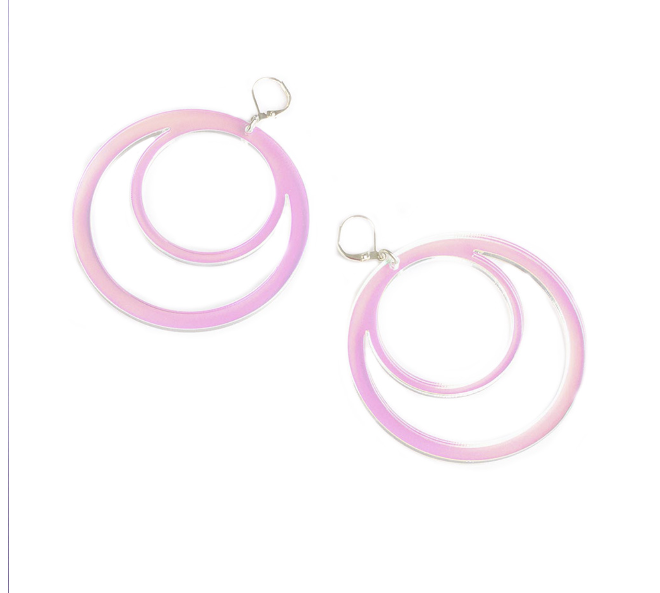 Toolally Hoop Earrings Iridescent