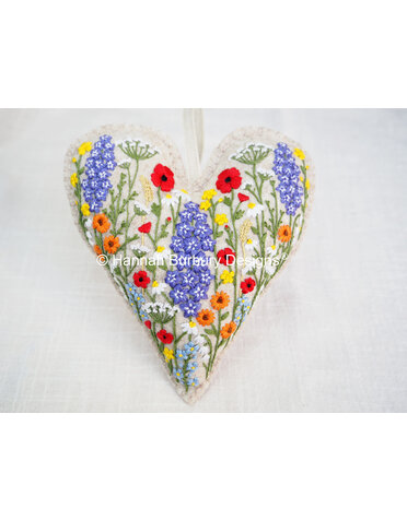 Hannah Burbury Charles Heart Embroidery Kit