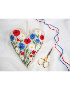 Hannah Burbury Elizabeth Heart Embroidery Kit