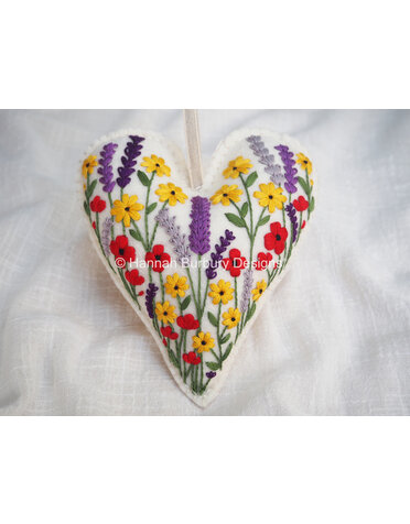 Floral Embroidery Kit - From Britain with Love