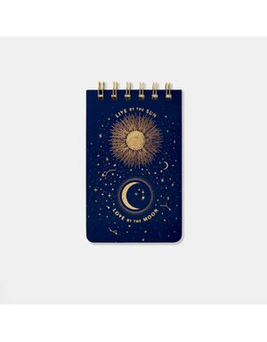 Designworks Live By The Sun Blue Notepad