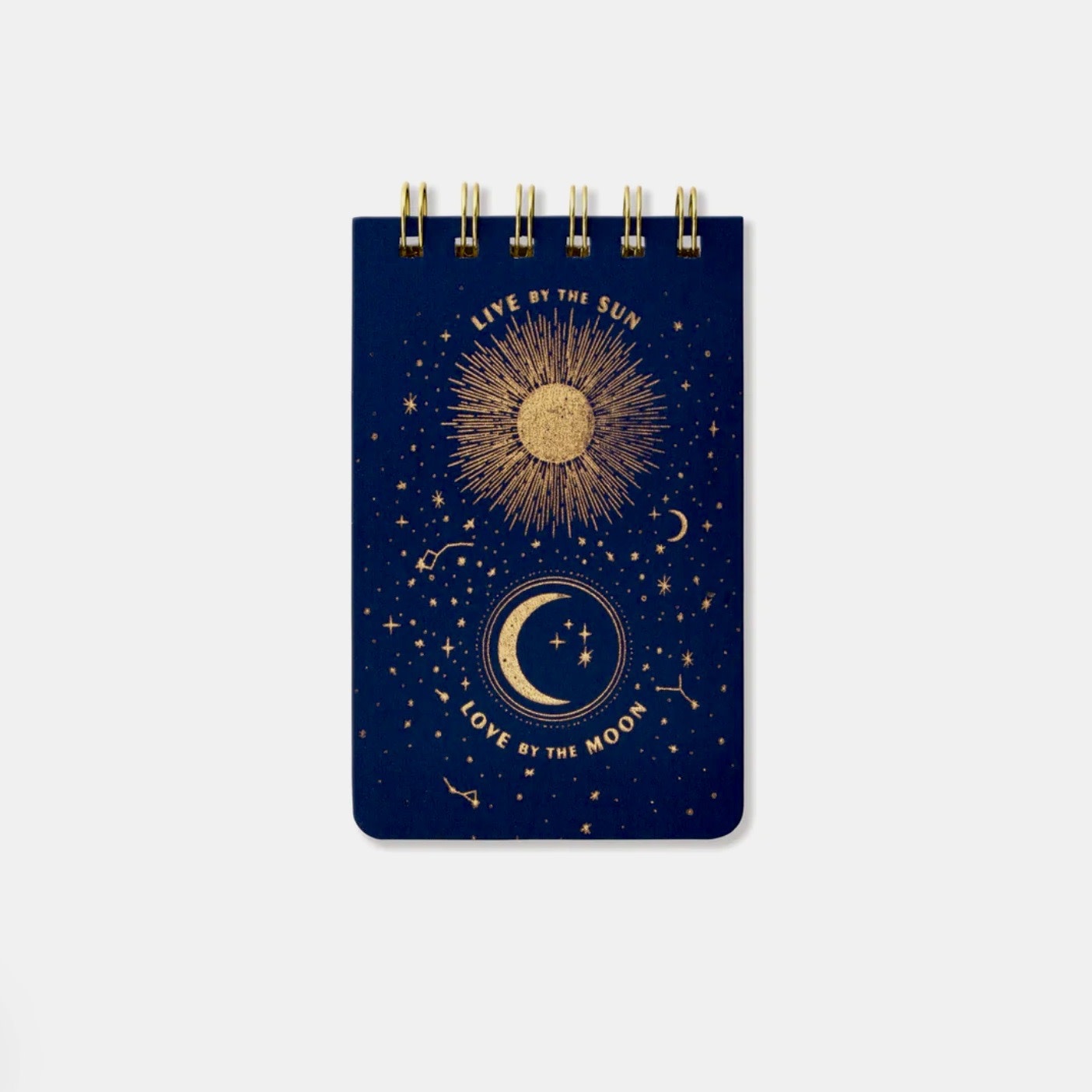 Designworks Live By The Sun Blue Notepad