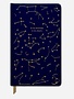 Designworks Ink Written In The Stars Blue Cloth Notebook