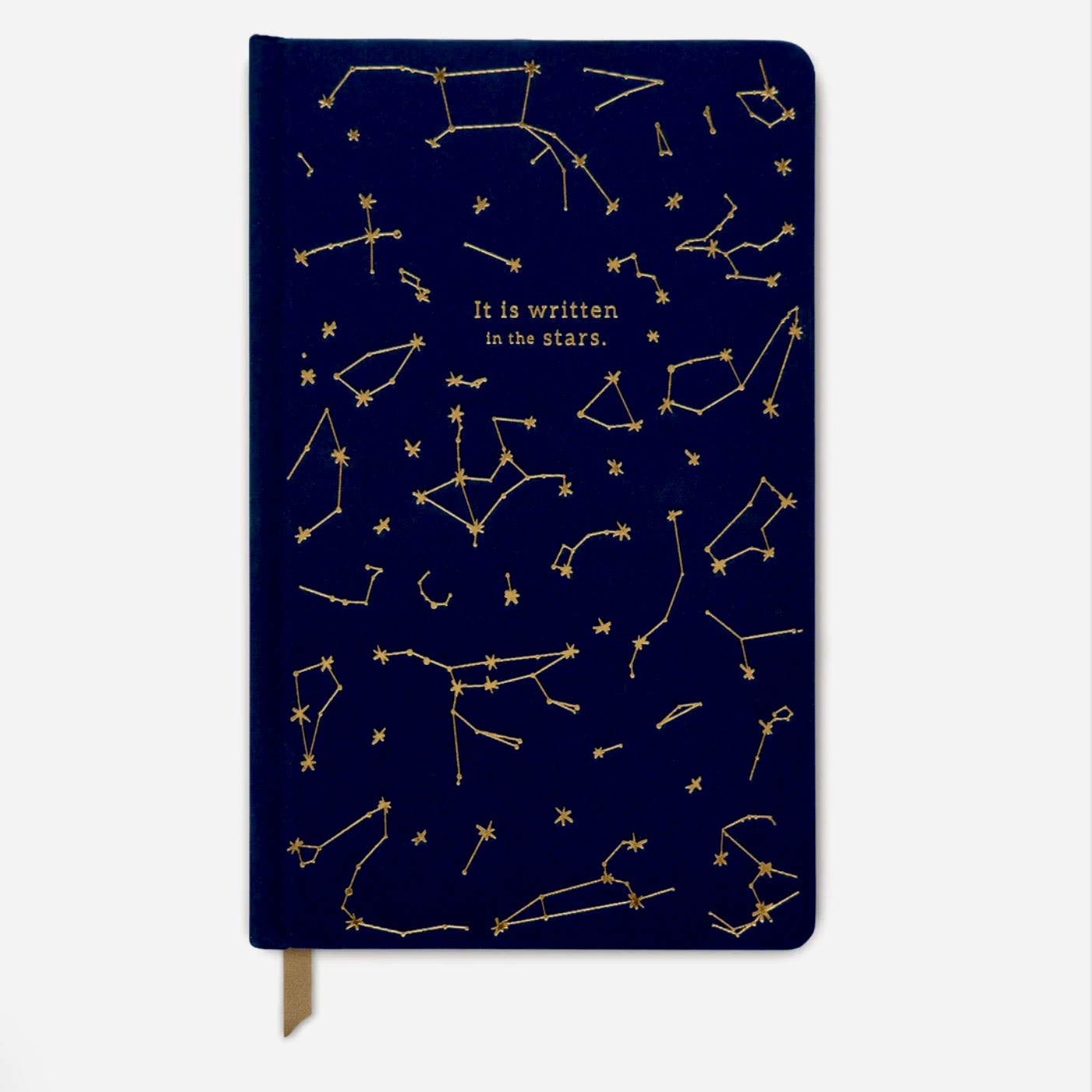 Designworks Written In The Stars Blue Cloth Notebook