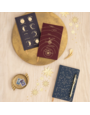 Designworks Ink Written In The Stars Blue Cloth Notebook
