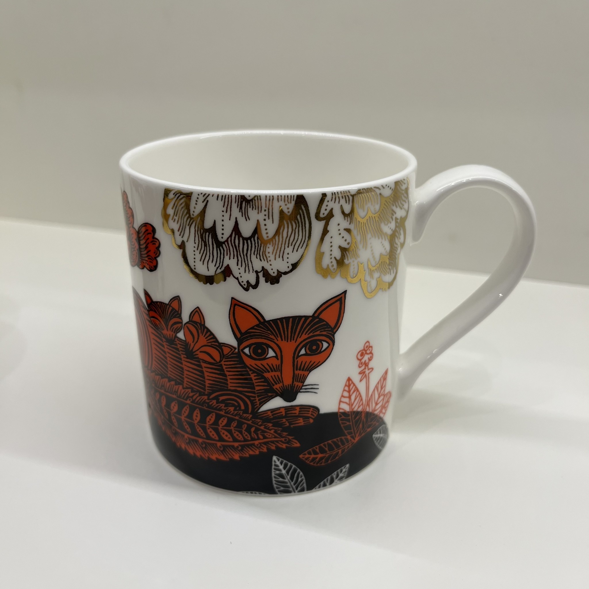 Lush Designs Mug Fox And Cubs