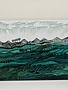 Lush Designs Table Mat Teal Landscape