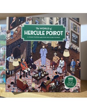 Laurence King 1000 Piece Puzzle The World Of  Hercule Poirot