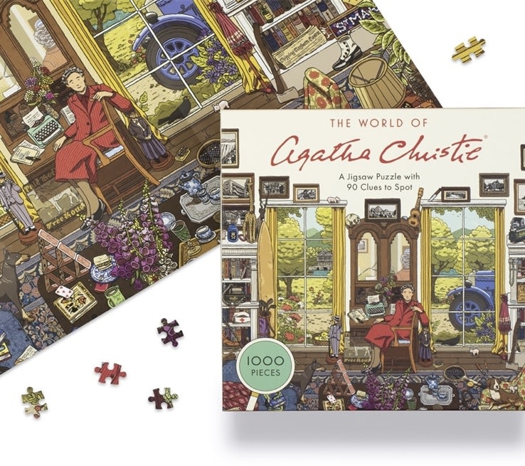 Laurence King 1000 Piece Puzzle The World Of Agatha Christie