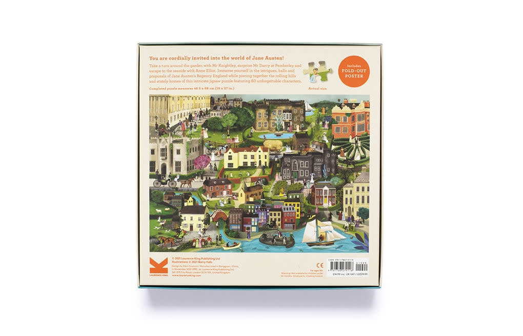 Laurence King 1000 Piece Puzzle The World Of Jane Austin