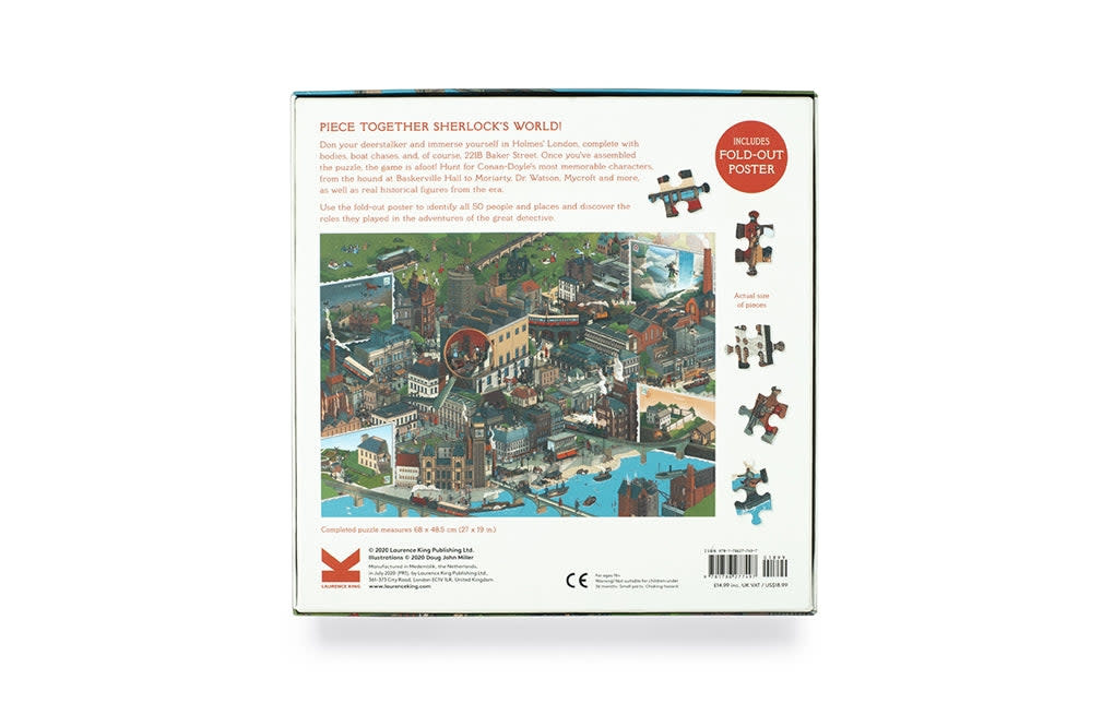 Laurence King 1000 Piece Puzzle Sherlock Holmes DIS