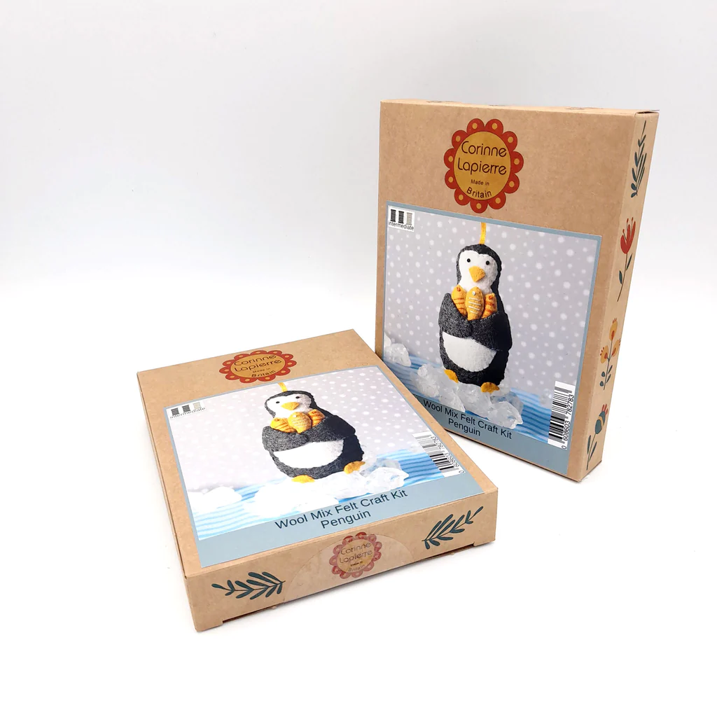 Corinne Lapierre Mini Penguin Felt Kit