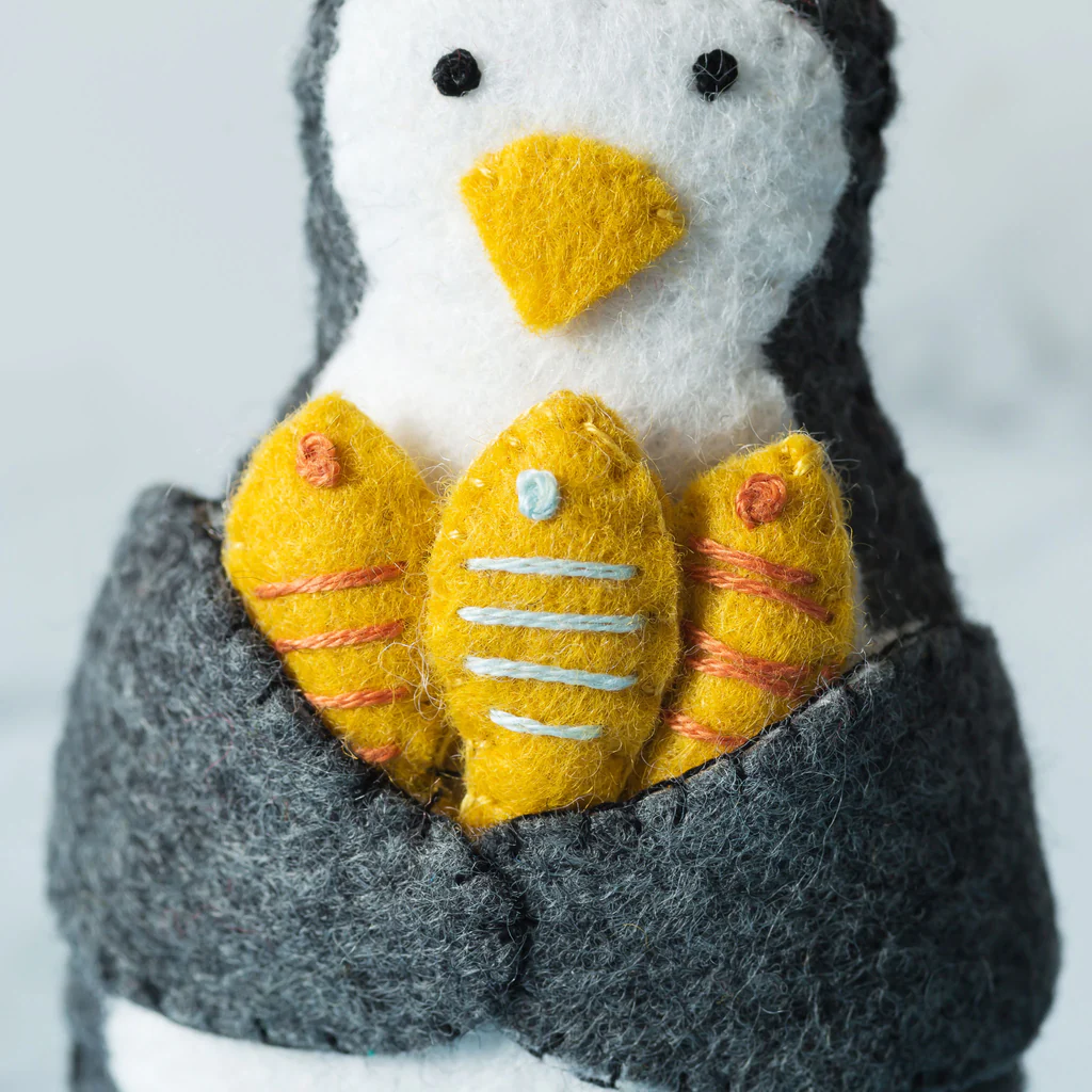 Corinne Lapierre Mini Penguin Felt Kit