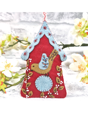 Corinne Lapierre Mini Folk Birdhouse Felt Kit