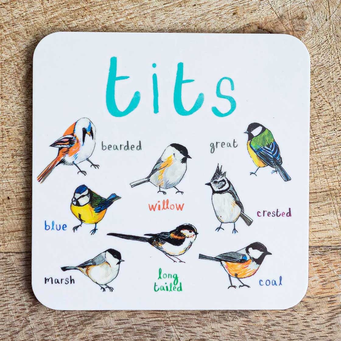 Tits Ceramic Bird Mug – Sarah Edmonds Illustration