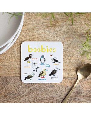 Sarah Edmonds Boobies Coaster