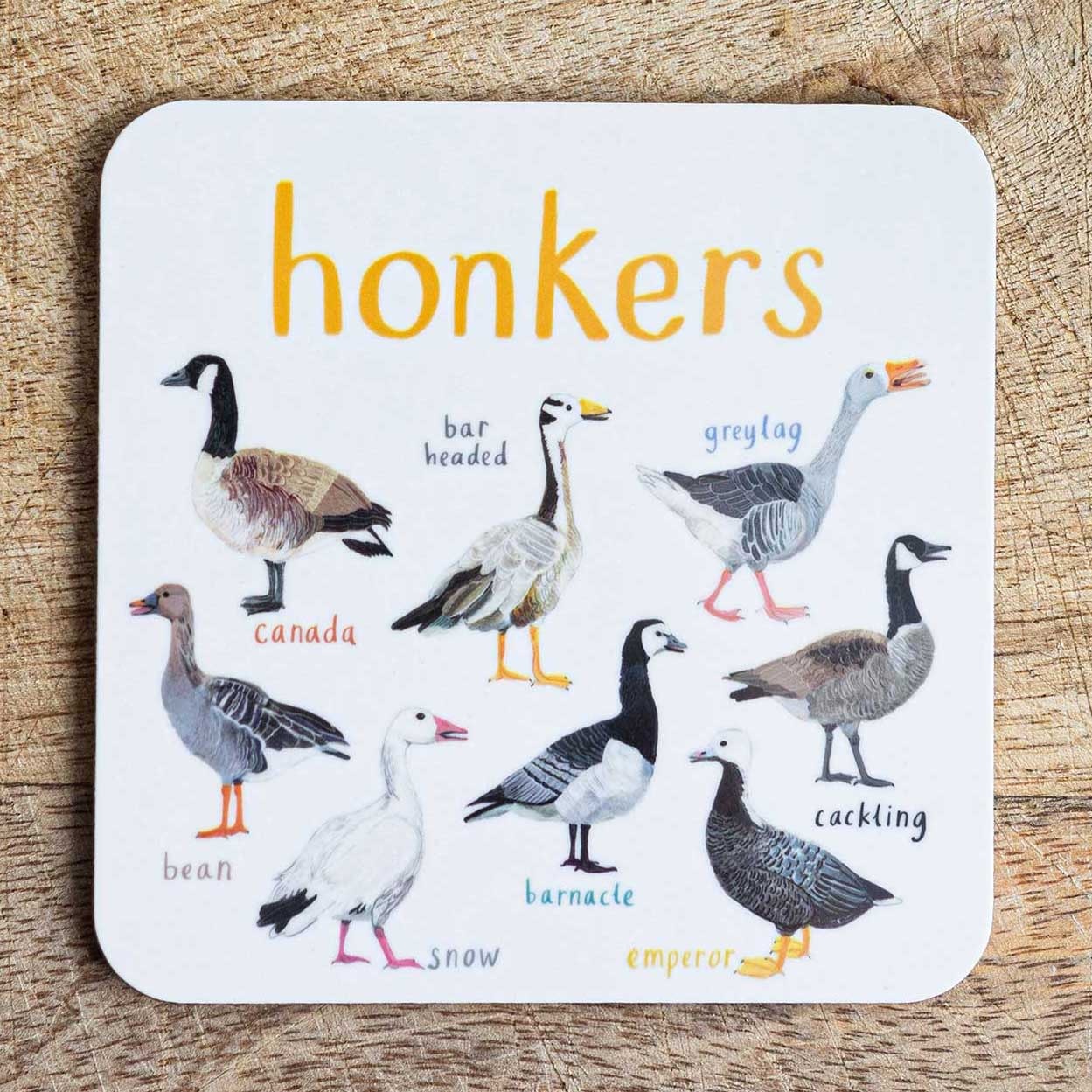 Sarah Edmonds Honkers Coaster