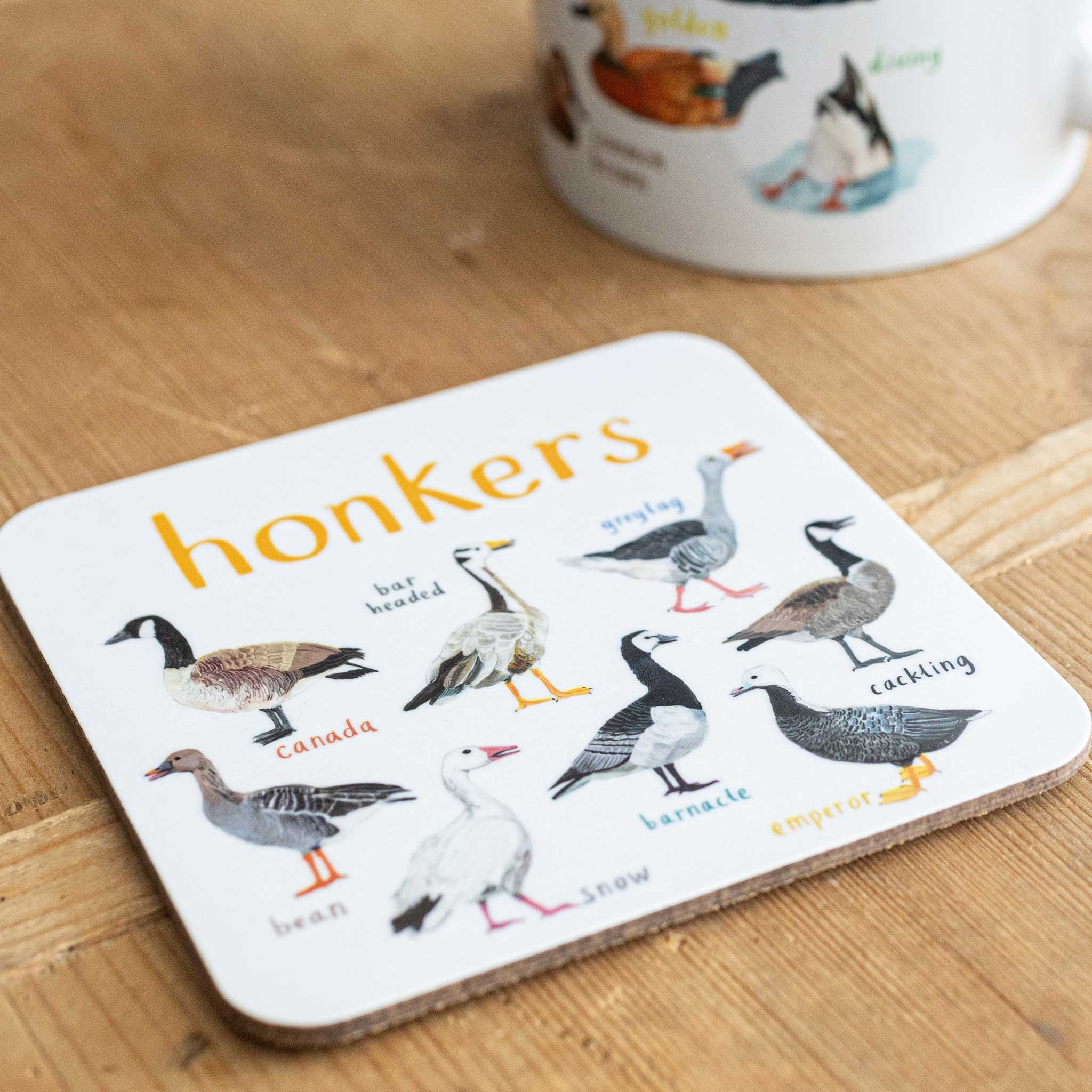 Sarah Edmonds Honkers Coaster