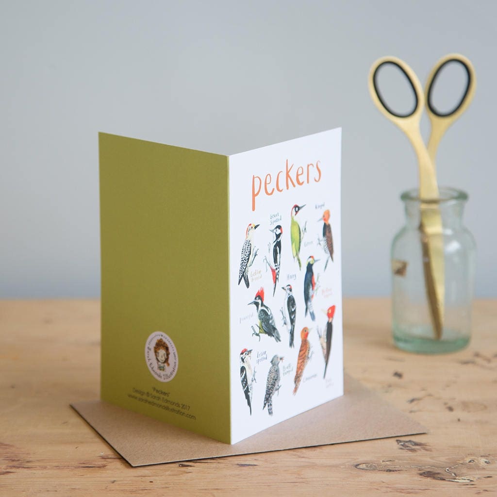 Sarah Edmonds Peckers Card