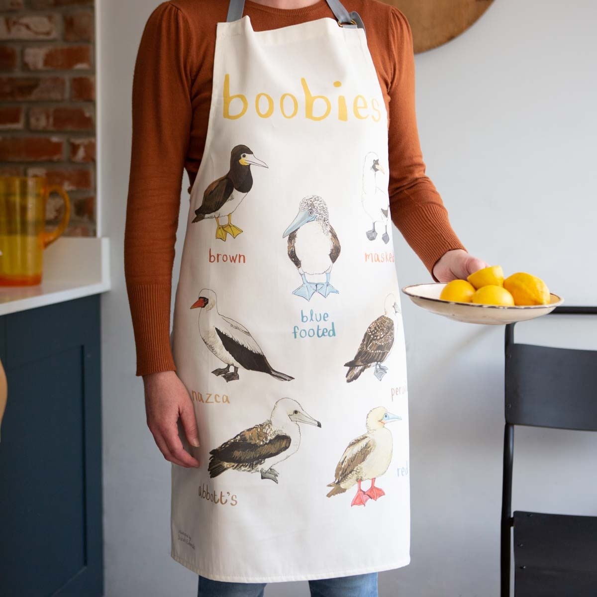 Sarah Edmonds Boobies Apron