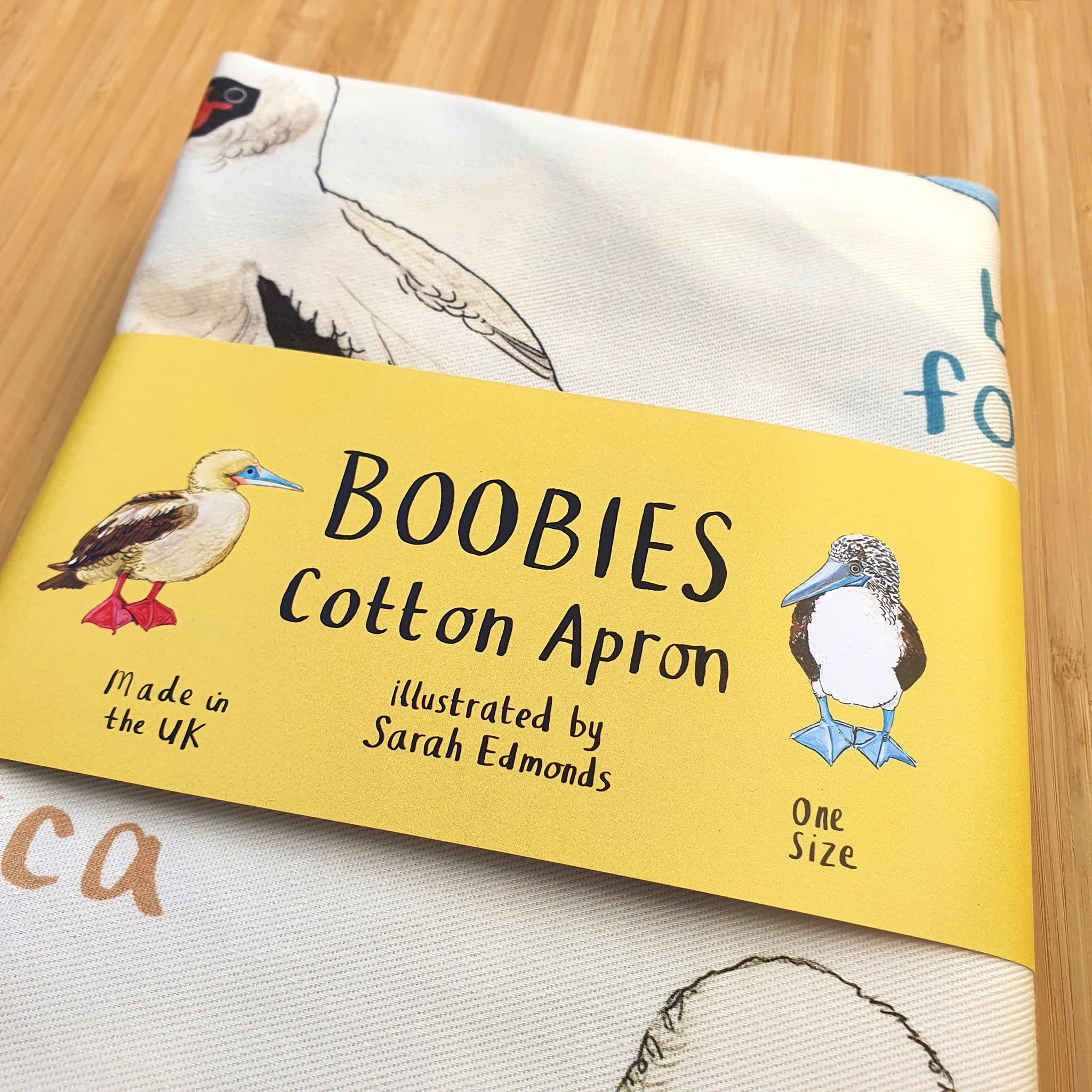 Sarah Edmonds Boobies Apron