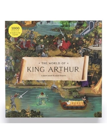 Laurence King 1000 Piece Puzzle The World Of  King Arthur