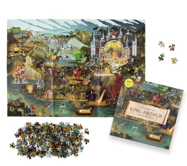 Laurence King 1000 Piece Puzzle The World Of  King Arthur