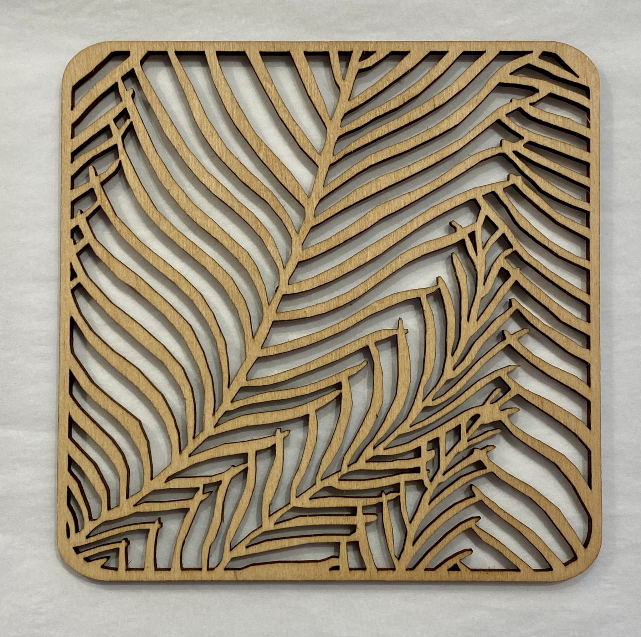 Natural Gift Store Wooden Coaster