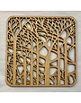 Natural Gift Store Wooden Coaster