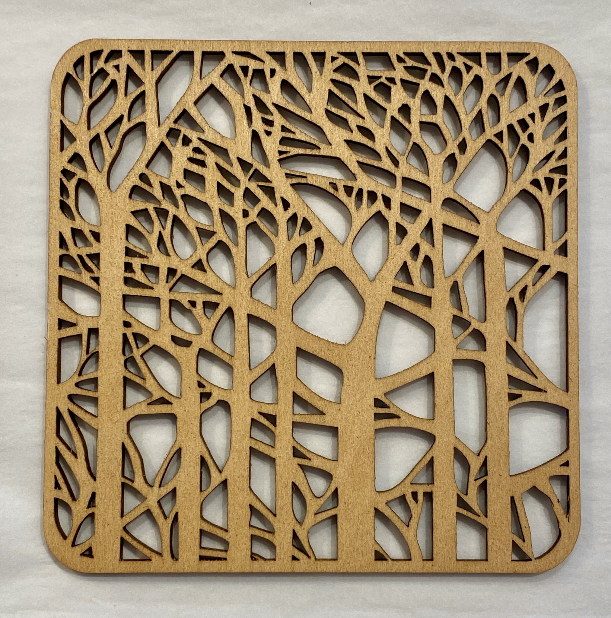 Natural Gift Store Wooden Coaster