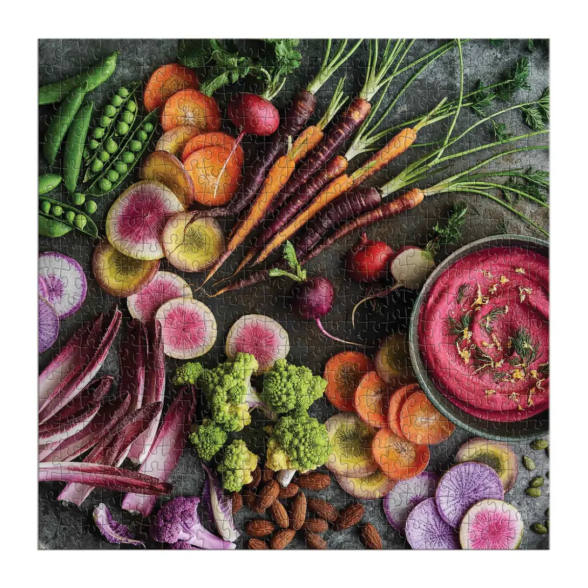 Galison 500 Piece Puzzle The Garden Board