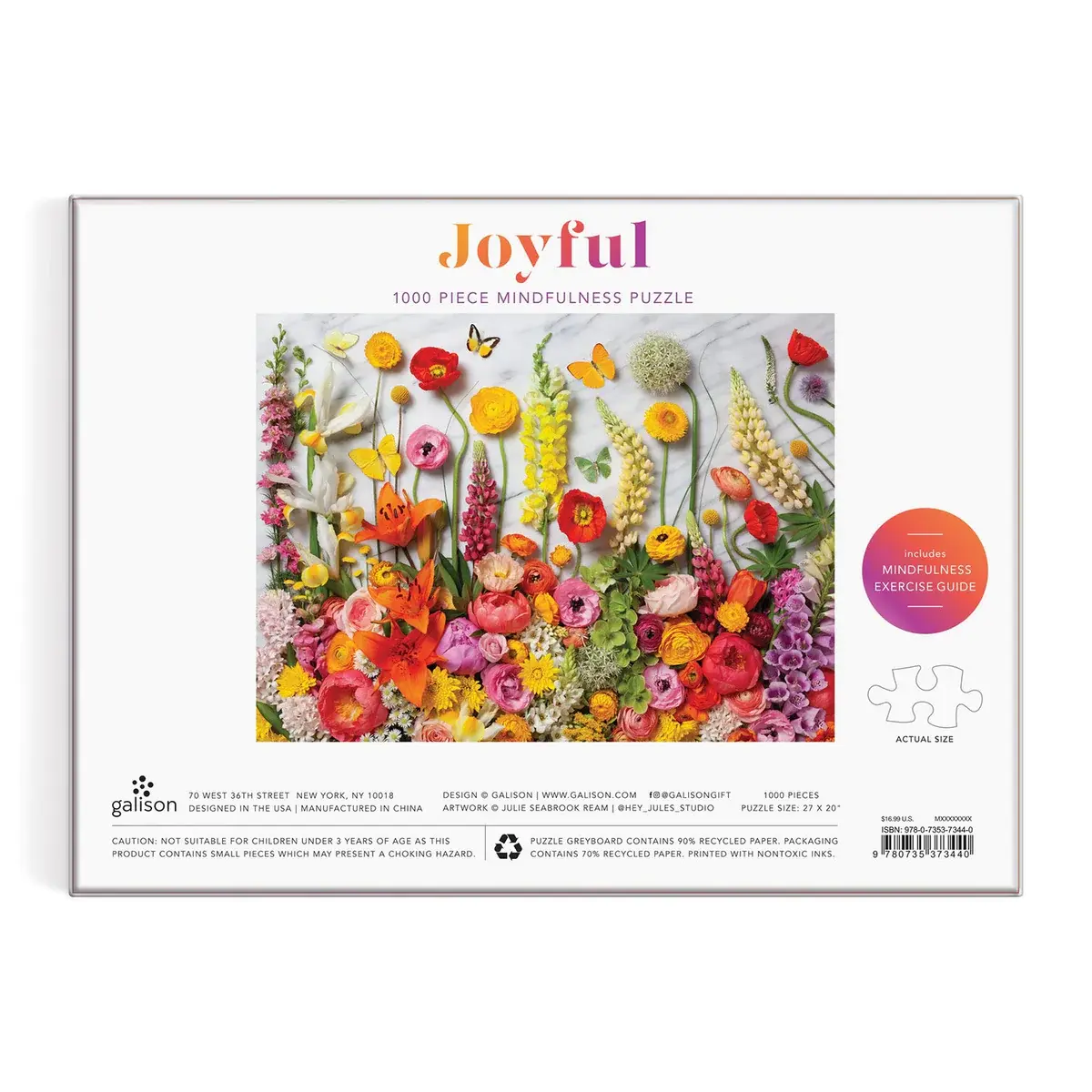 Galison 1000 Piece Puzzle Joyful