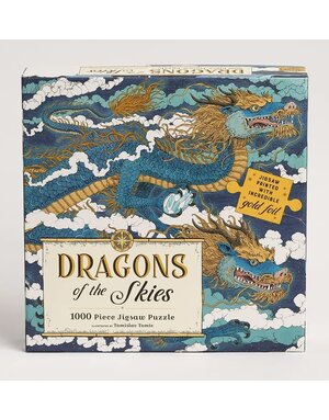 Galison 1000 Piece Puzzle Dragons of the Skies