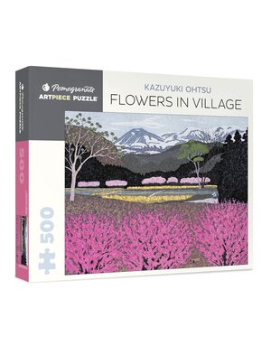 Pomegranate 500 Piece Puzzle Flowers In Village