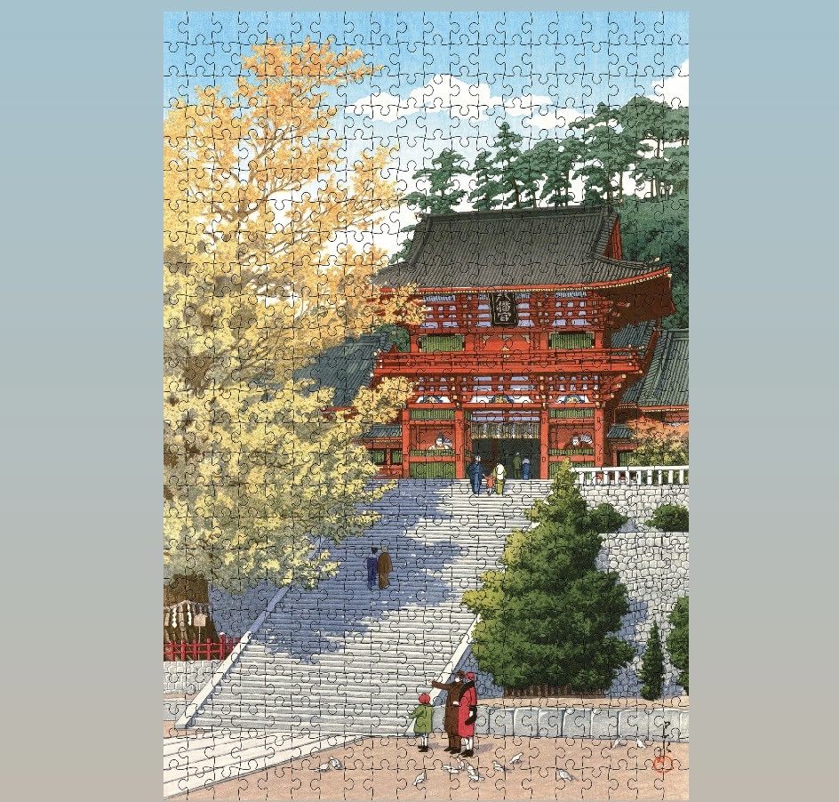 Pomegranate 500 Piece Puzzle Hachiman Shrine