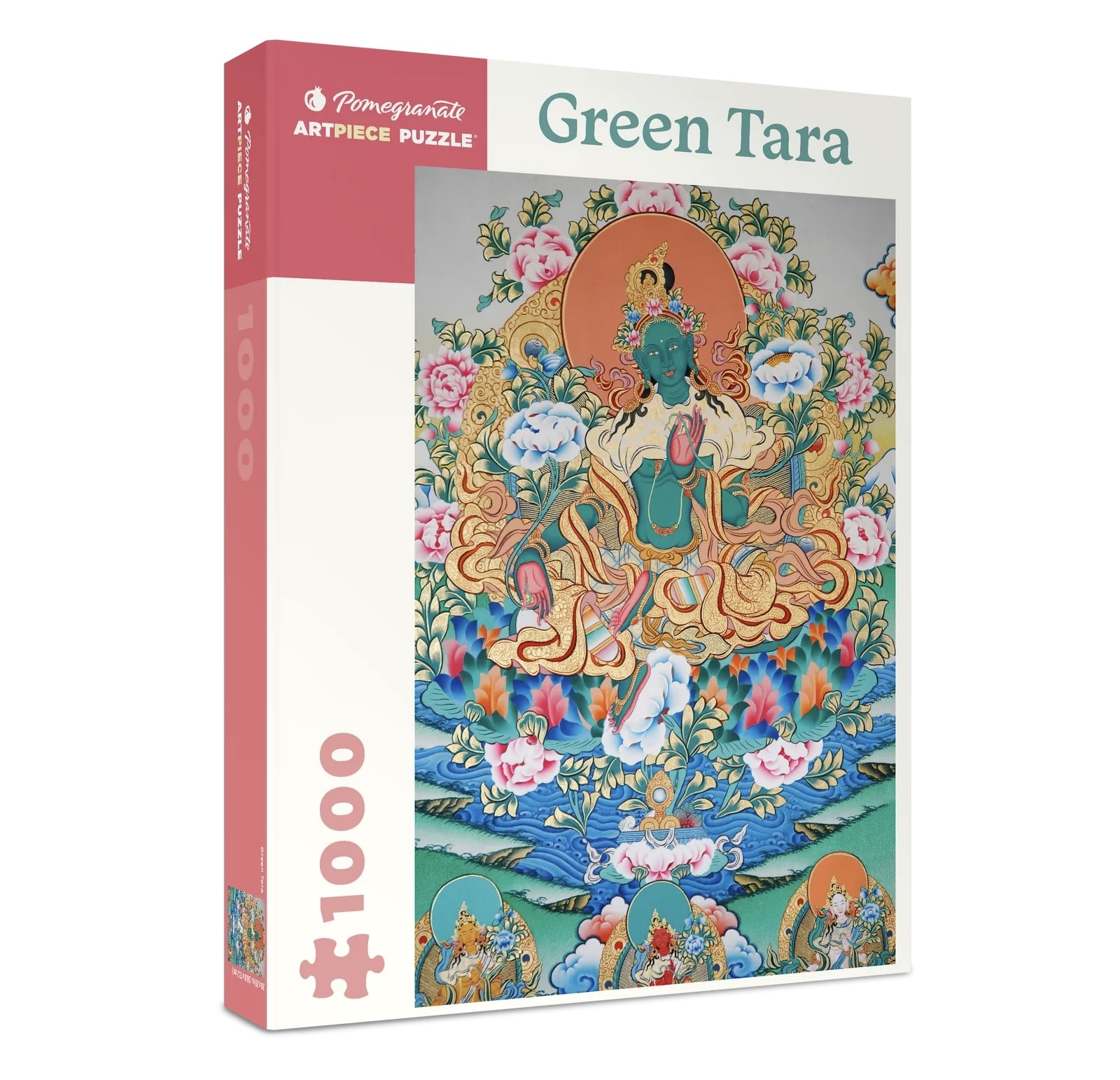 Pomegranate 1000 Piece Puzzle Green Tara