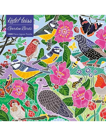 Flame Tree Publishing Kate Heiss Garden Birds Jigsaw Puzzle