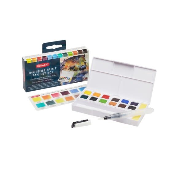 Derwent Derwent Inktense Paint Travel Set